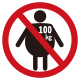 體重超過100 Kg者